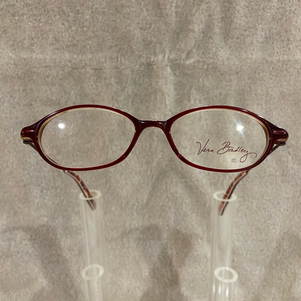 Vera Bradley Burgundy Eyeglasses